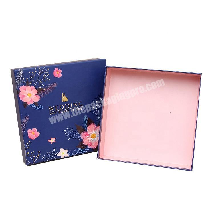 Favors Rectangle Treasure Elegant Fancy Photo Cards Giveaways Invitation Wedding Door Gift Box For Sweets