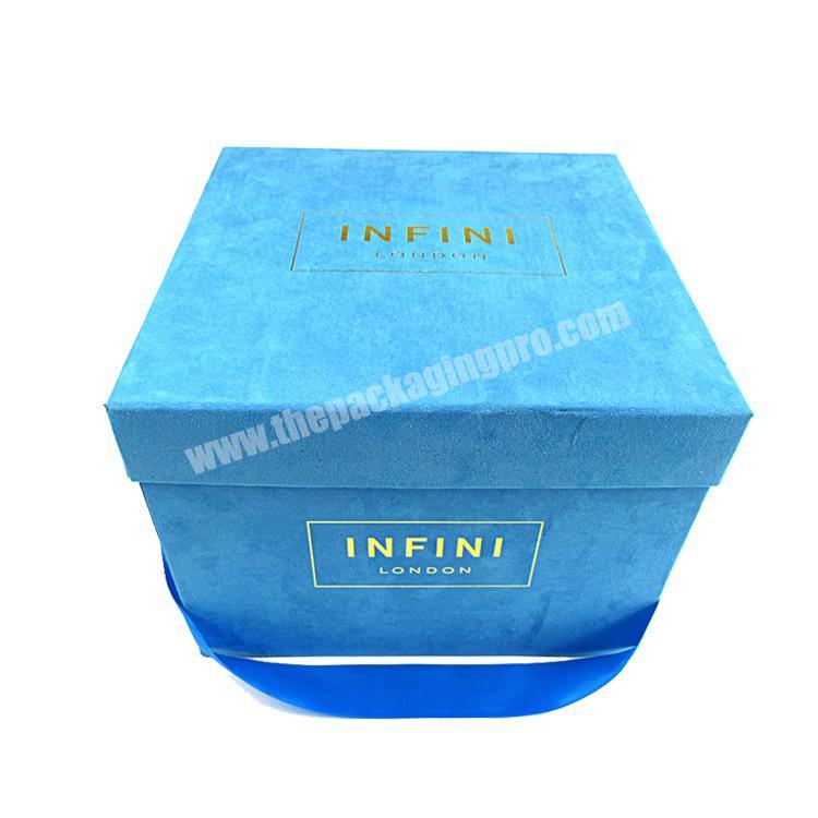 Featured portable wholesale favor delivery boxes for flower