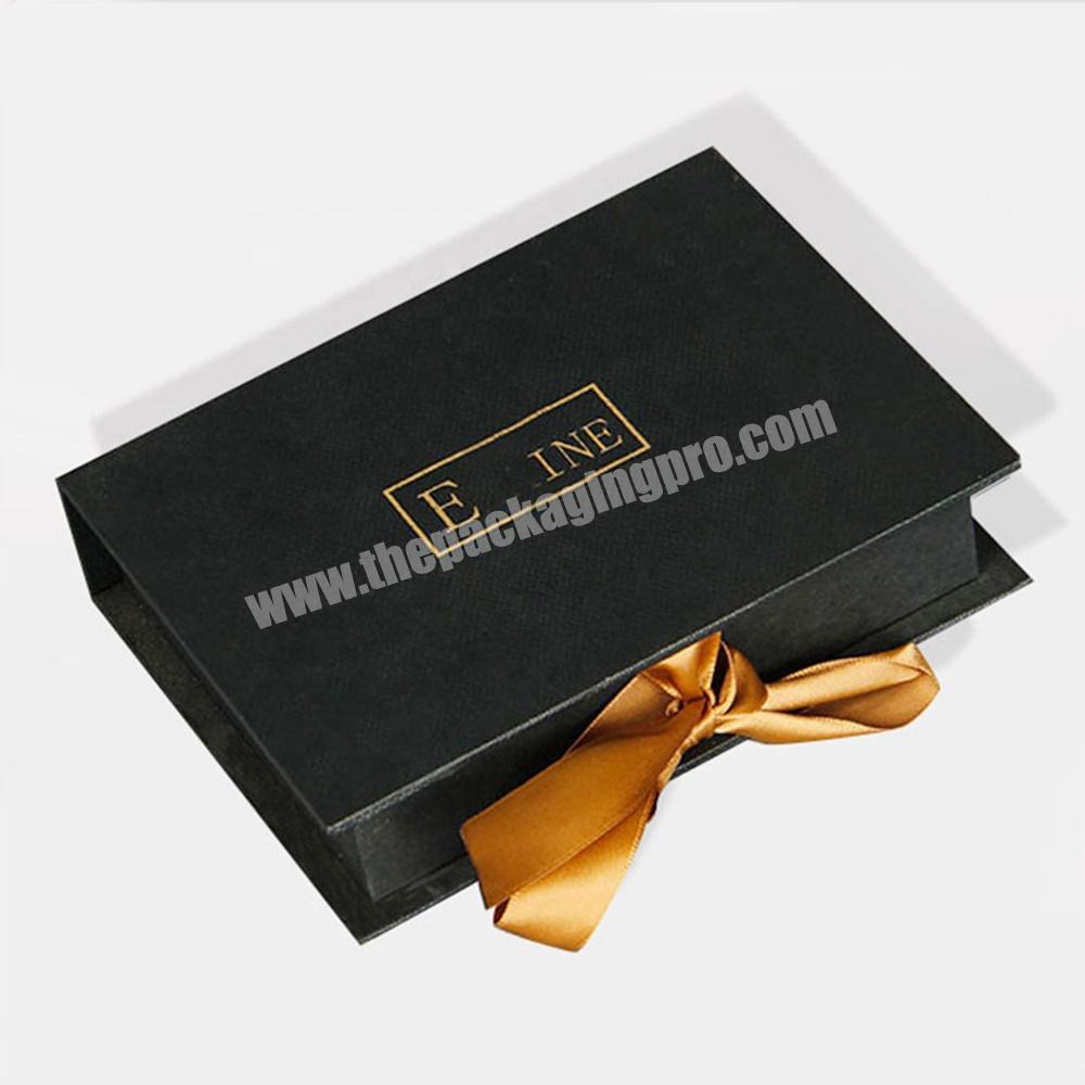 fine false eyelash packaging box with custom logo printing clamshell packaging