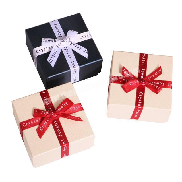 Finished ribbon bow Jewelry Necklace Jewelry exquisite gift box