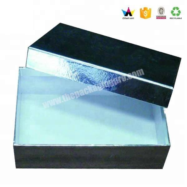 Flat Pack Luxury Cardboard Custom Shoe Box