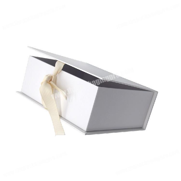 Flat Ship Versatile Gift Box with Ribbon