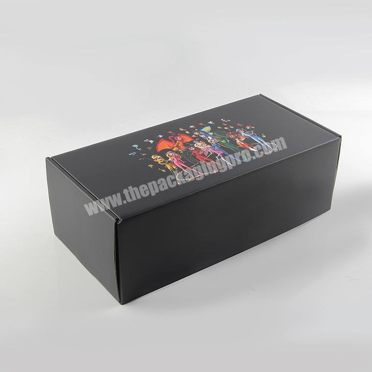 flexo print b-flute corrugated color packaging paper box