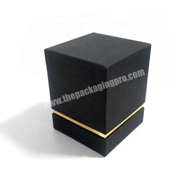 Foil Stamping Lid base Paper Packaging Wedding Makeup Cosmetic Sample Perfume Bottles Gift Box