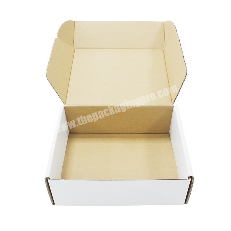 Fold Cloth with White Cardboard Box, Dress Corrugated Packaging Box Paper Cloth Boxes