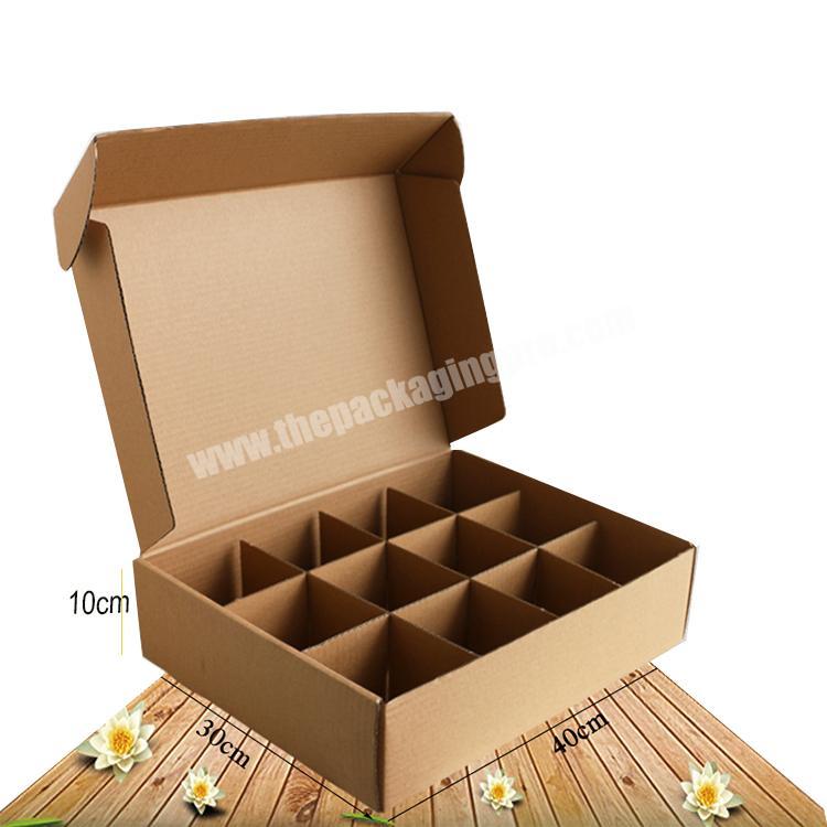 foldable corrugated apple peach ruit packaging box e-flute white corrugated packaging box