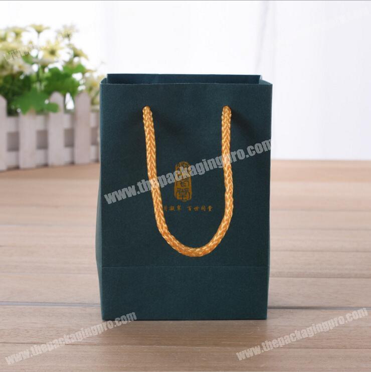 Foldable Custom Printed Promotional Gift Paper Shopping Bag