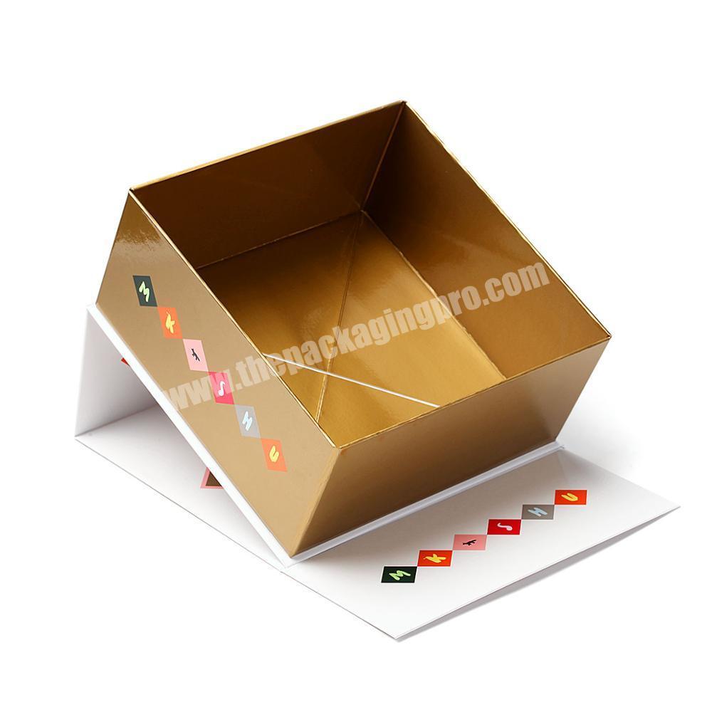 Foldable display paper boxes cosmetic paper boxes