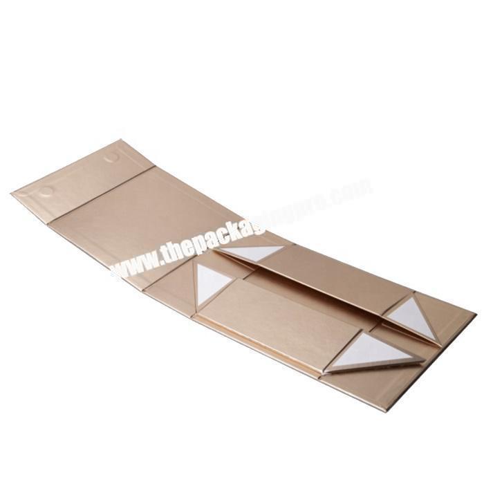 Foldable paper packaging magnetic closure gift box for christmas