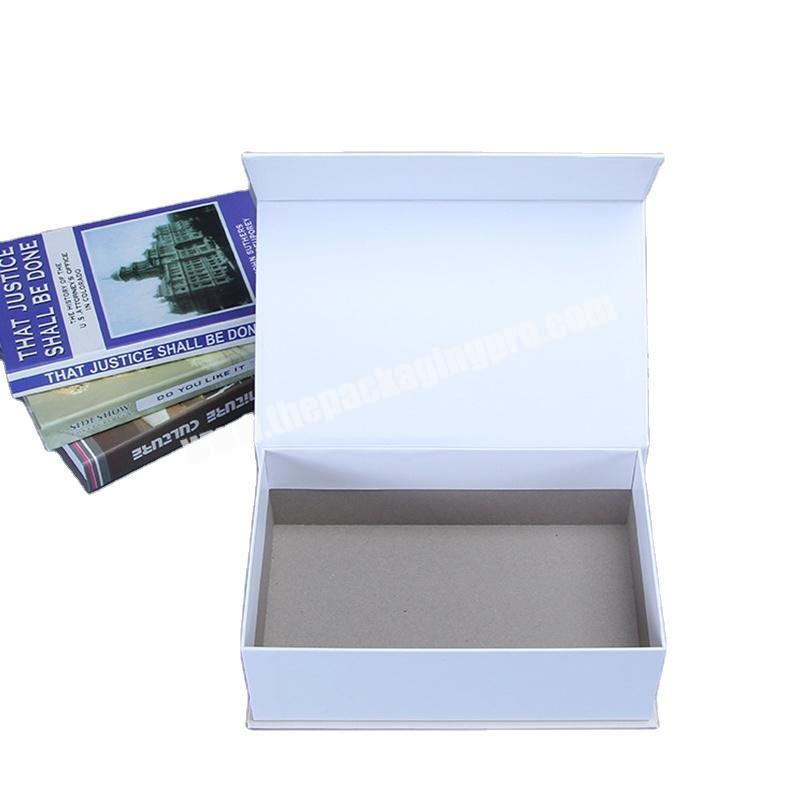 Foldable Ribbon Cheap Black Packaging Boxes Logo Customized With Closure Magnet Lid Storage Luxury Magnetic Gift Paper Box