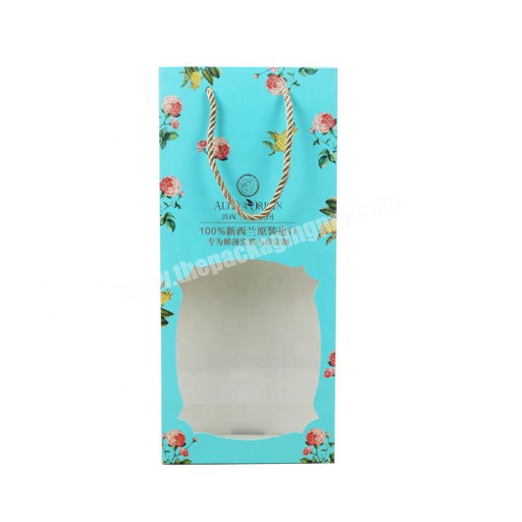 Foldable Shopping Bag, Gift Paper Bags,Christmas Gift Bags With Window