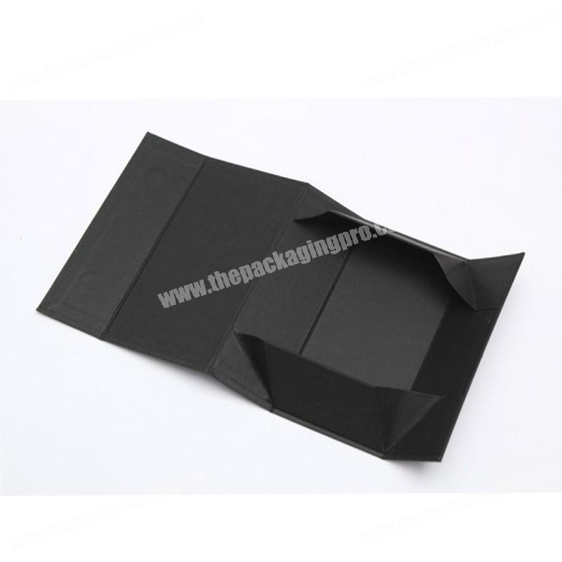 Folding custom logo paper printing magnetic gift shoe box for present