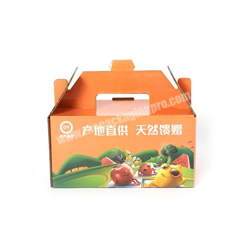 Folding Fruit Carton Packaging Shipping Manufacturer Banana Box