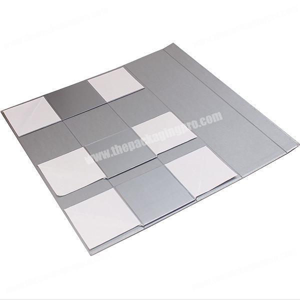 Folding luxury factory direct wholesale high quality low price tiled boxes folding box