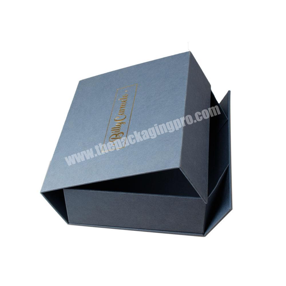 Folding magnetic box for clothes packaging cardboard shenzhen manufacturer