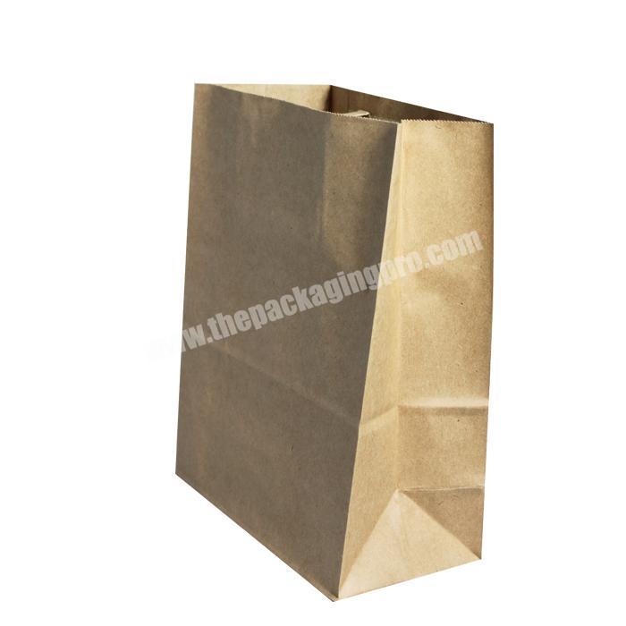 food delivery paper bags kraft paper coffee bags