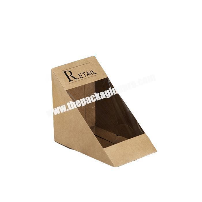 Food grade kraft paper bread packaging box delivery small carton
