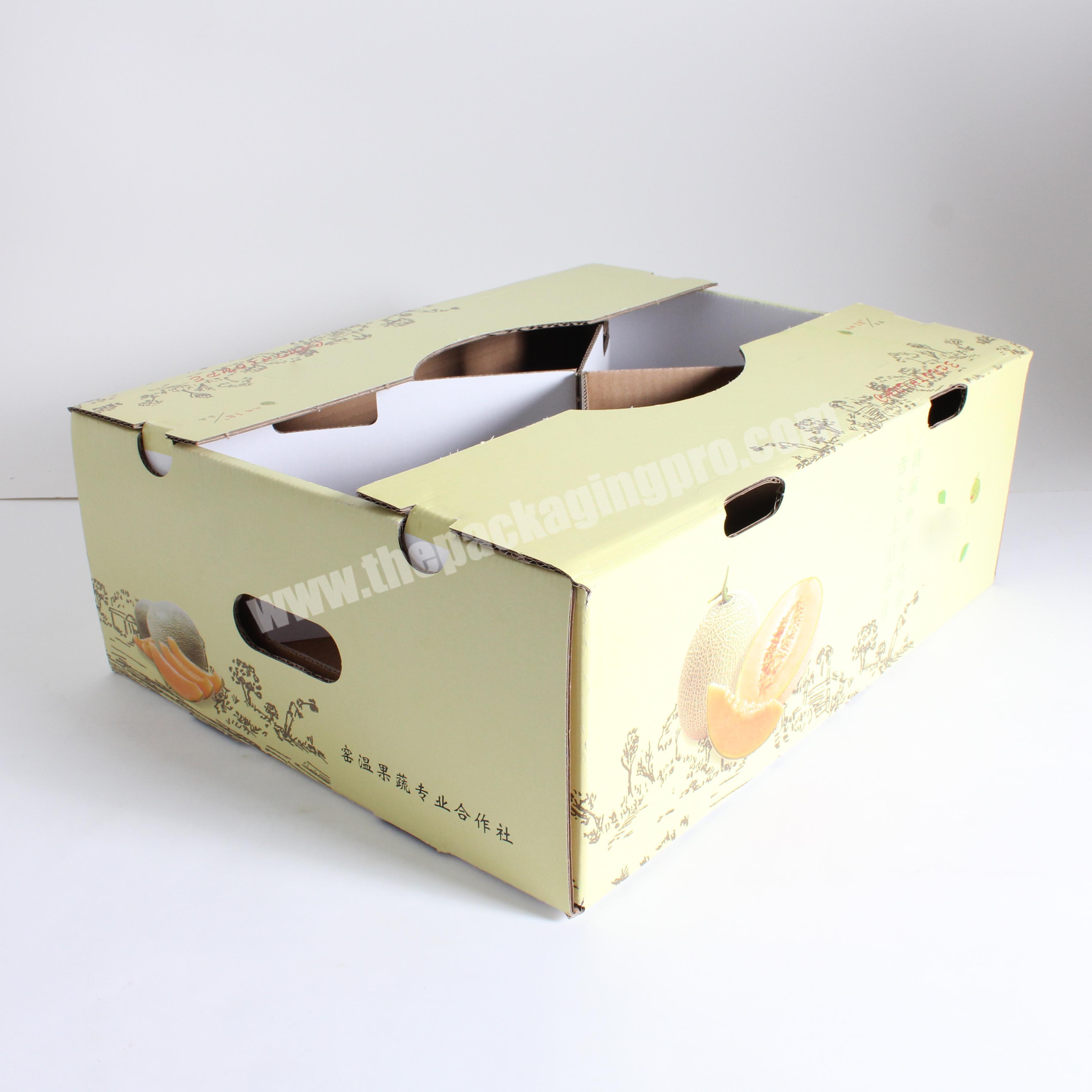 food grade paper corrugated fruit honey box packaging