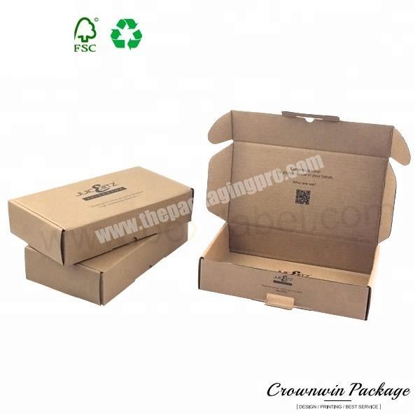 Food Kraft Paper Lunch Corrugated Box from China Manufacturer