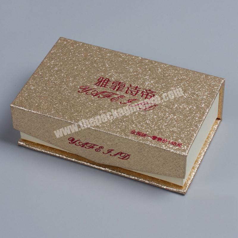 For Color Printing Packages Logo Printed Carton Folding Cosmetic Box With Soft Touch Coating Packaging Custom Print