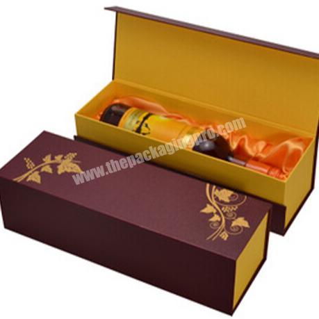 Four Color Printing Paper Board Wine Packaging Box Red Wine Gift Boxes