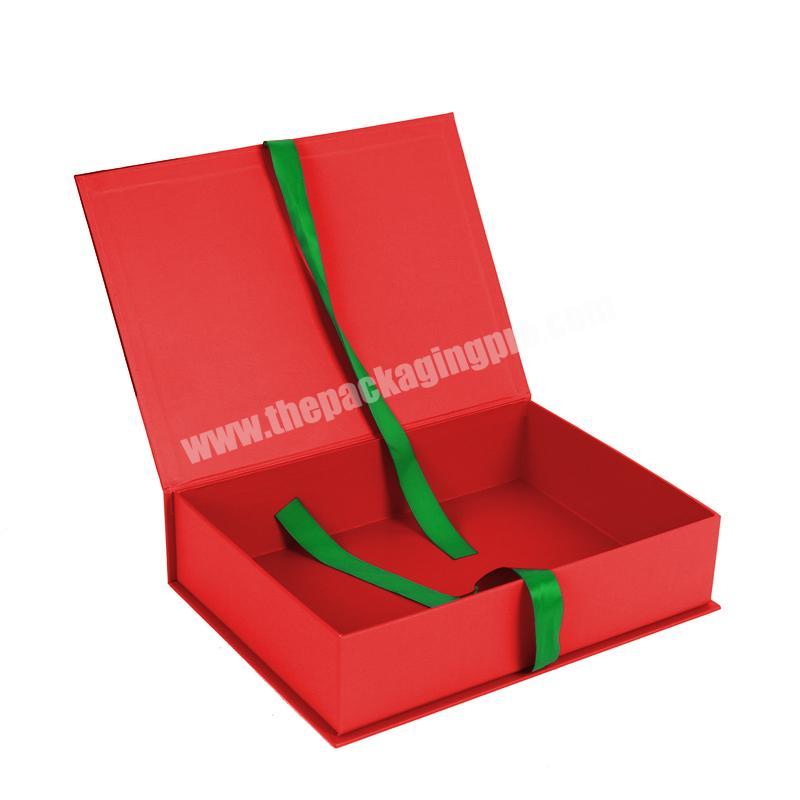 free design custom printing cardboard festival holiday Christmas gift packaging box