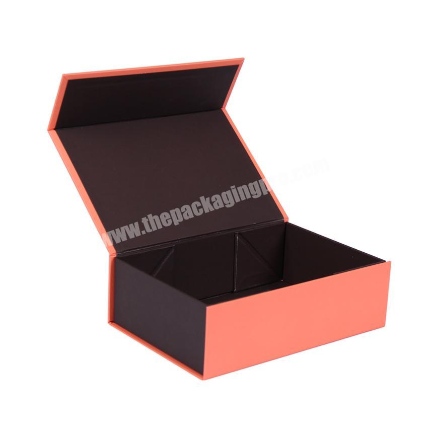 Free design paper foldable magnetic glove gift box