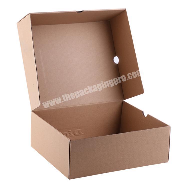 Free sample custom shoes box cardboard packaging shipping boxes mailing corrugated carton