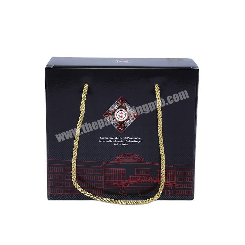 Free Sample Customized Black Corrugated Paper Box Cartons Shipping Package For Clothing Gift