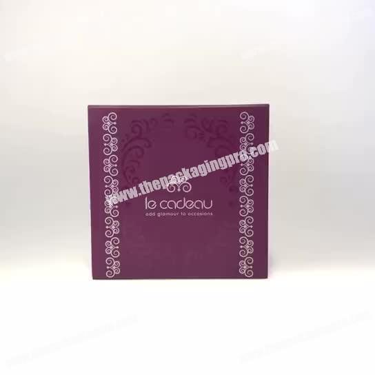 Free Sample New Design Top Quality Cardboard Paper Packaging  Gift Box for Chocolate