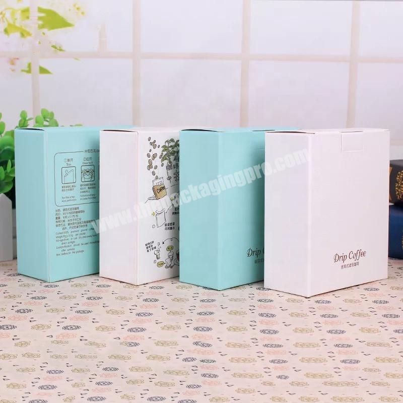 Free sample special pattern marble printing paper package box