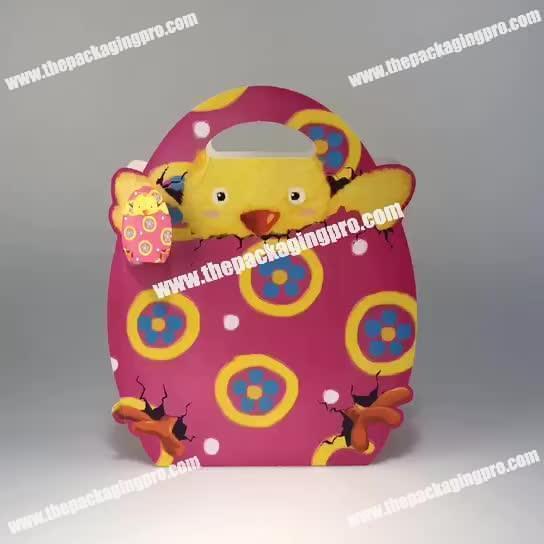 Free Sample Wholesale Custom Birthday Gift Bag Lovely Children Gift bag