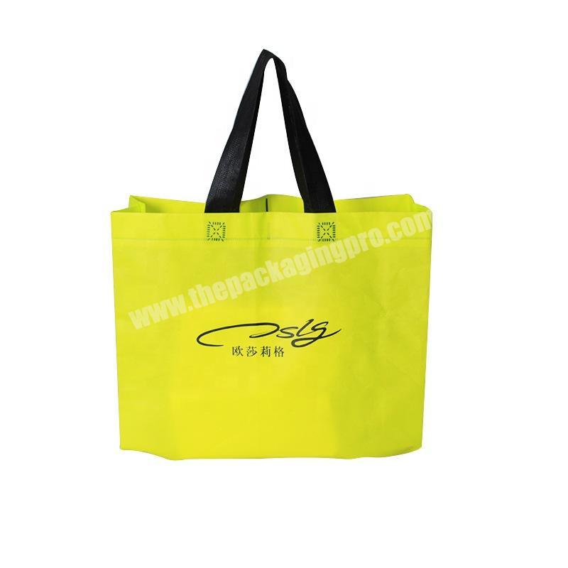 Free sample wholesale print branded non woven bags