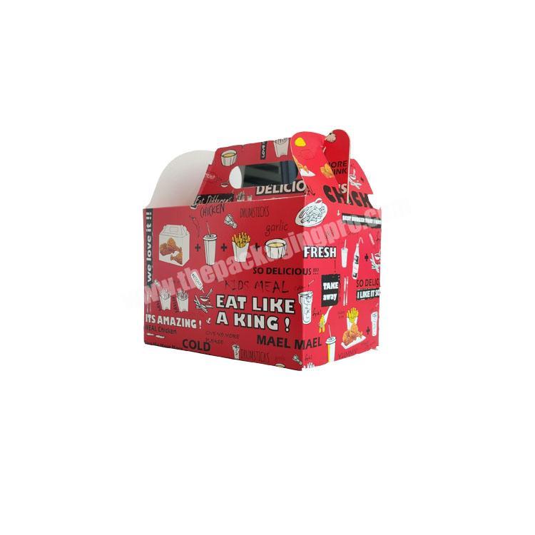 Fresh Chicken Box Packaging Lunch Box Paper Fast Food Box