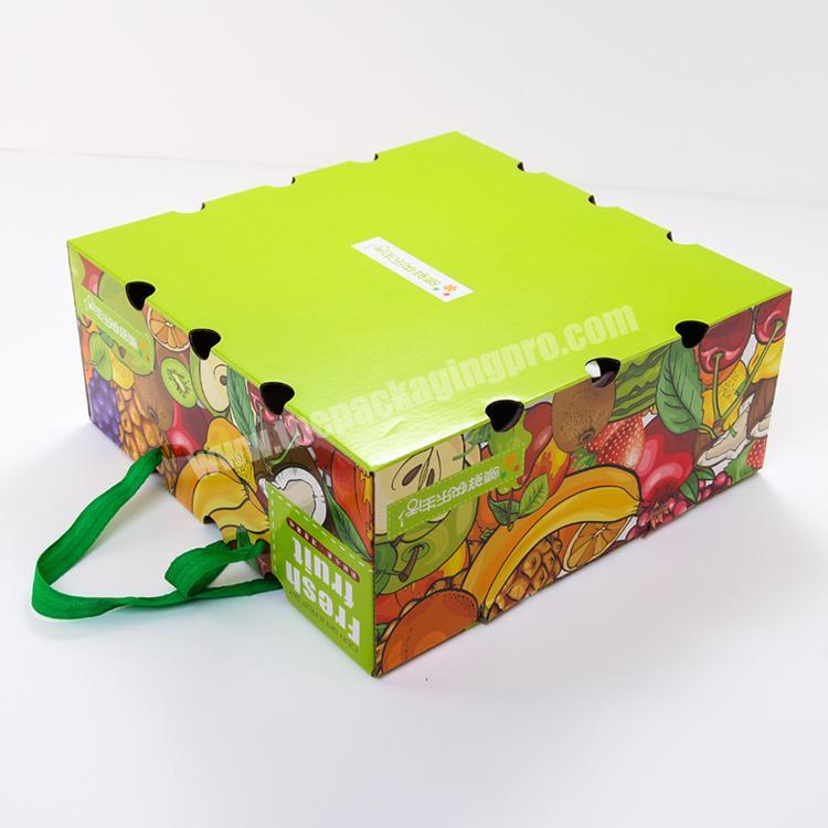 Fresh fruit carton box, cardboard box for fruit and vegetable
