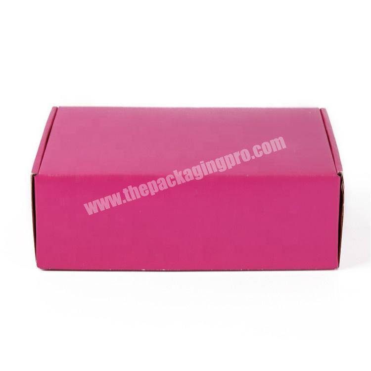 Full Color Customized Printed Corrugated Paper Packaging  Box