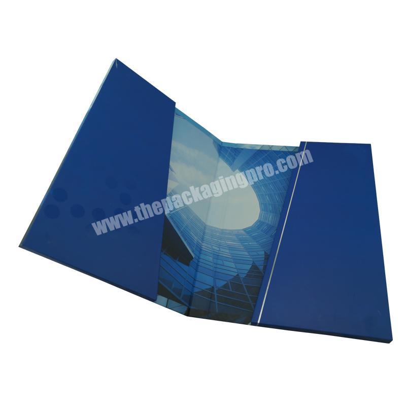 full color Magnetic Folding Box for thank you cardwedding invitation cardcelebration card packaging