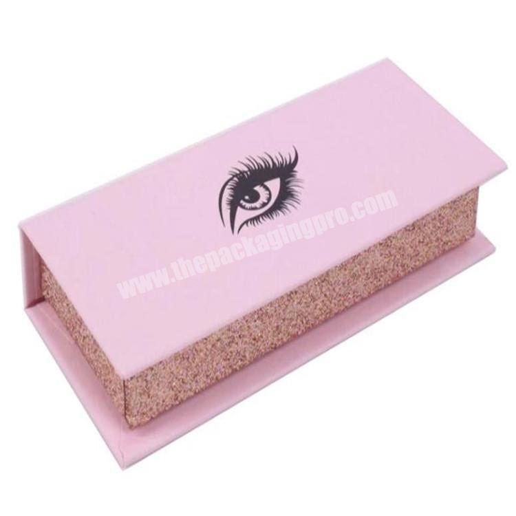 Full color printing eyelash packaging box custom your design