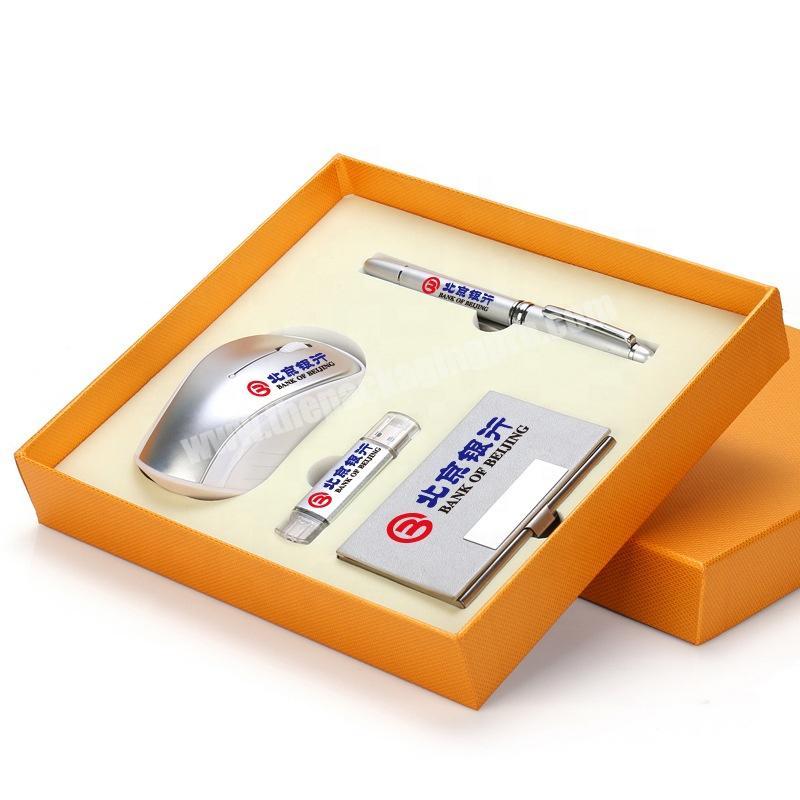 Gaodi Customized Printed High Quality Promotional Events Business Gift Set Box For VIP Member