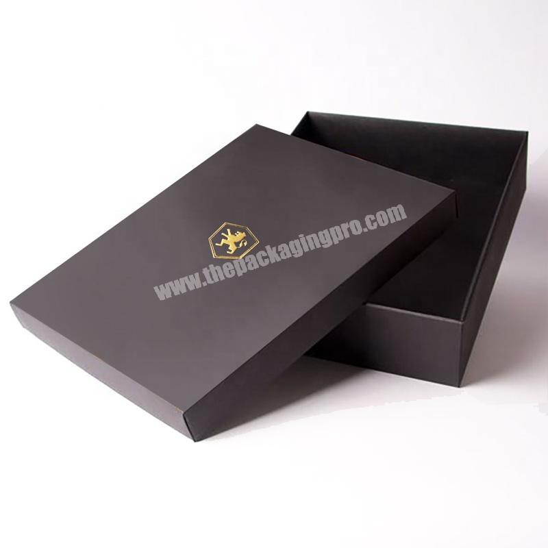Garment tshirt packaging box,large square top bottom cardboard gift box with lid