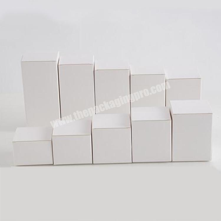 General purpose white small gift box packaging box 350g square e-cigarette blank cardboard box spot cosmetics color boxes