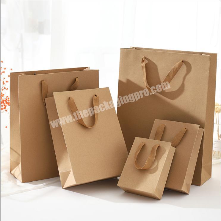 gift bags custom shopping paper bag kraft bag packaging wholesale price