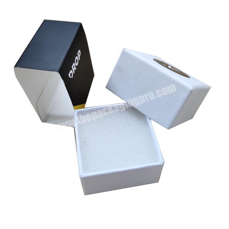 Gift bags heaven and earth cover set of jewelry packaging box elegant black cardboard gift box