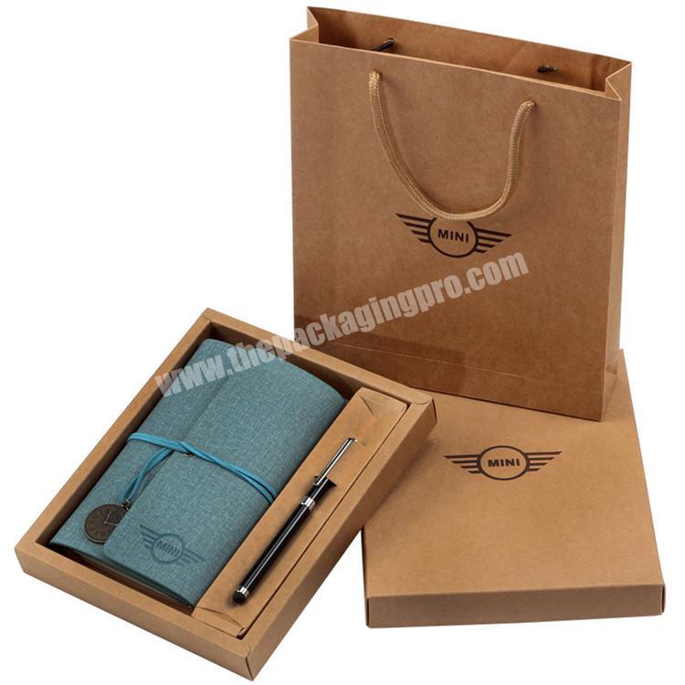 Gift Box With Paper Bag Custom Cardboard Gift Paper Box For Packaging Favor Box Bag