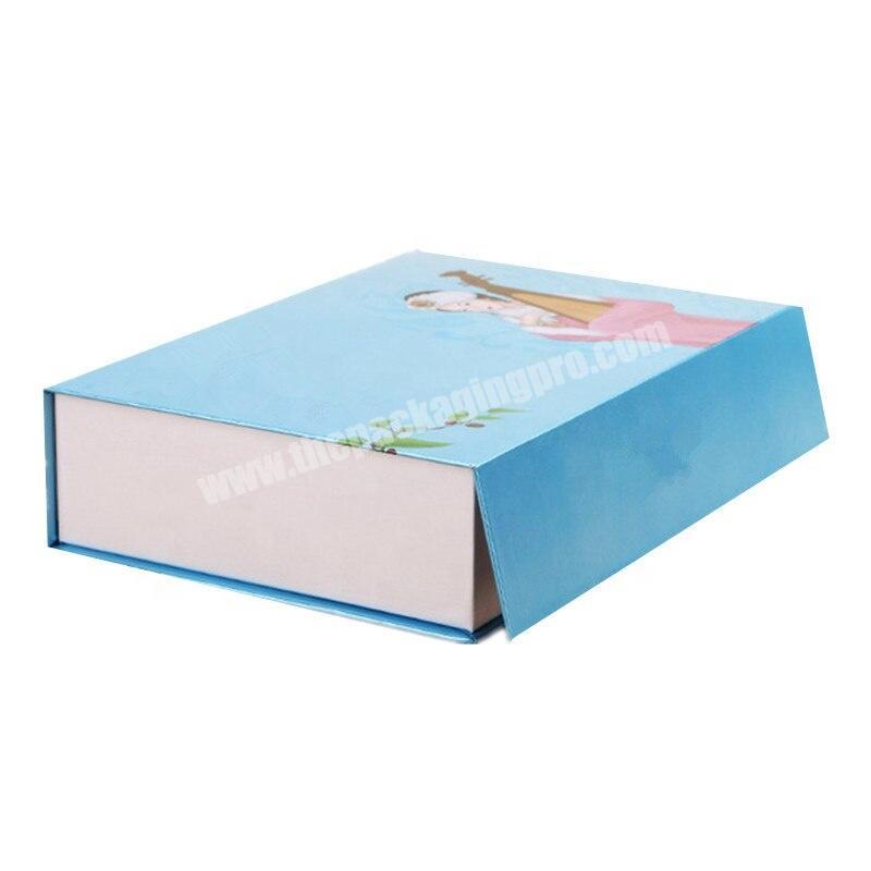 Gift boxes custom high-grade color box for skin care packaging carton cosmetics book type gift box