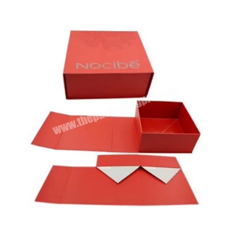 gift boxes with bow-knot magnetic gift boxes custom clothing gift box