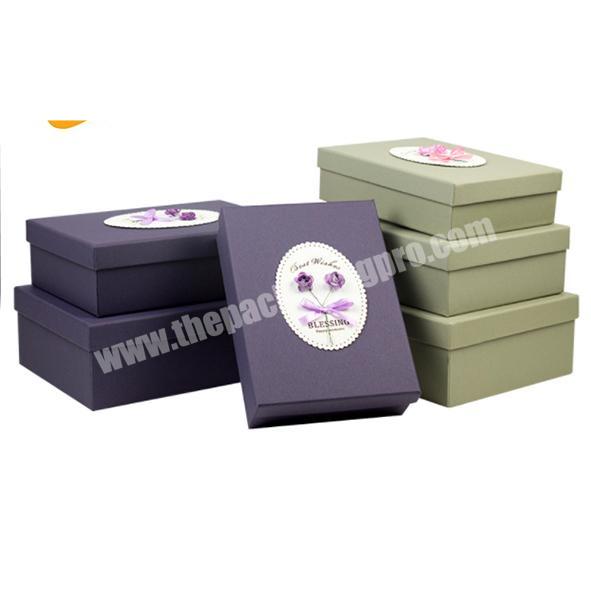 Gift Package Rectangular Bonbonniere Paper Box