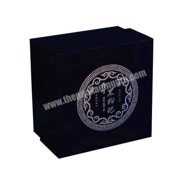 Gift packaging boxes for clothing cardboard box with transparent lid and base gift box