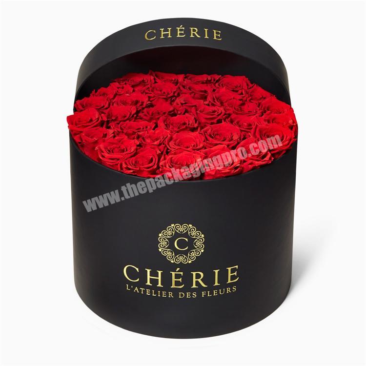 Gift packaging boxes rose soap flower round box for flowers
