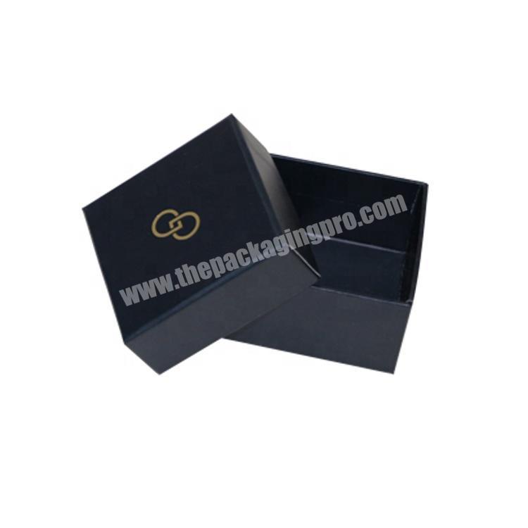 Gift Packaging lid and base box Black Paper Gift Boxes